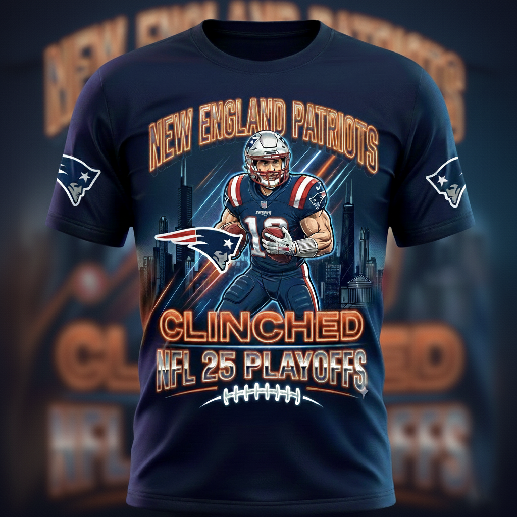 NEP x NFL Playoff Football Tee NAK CTKT
