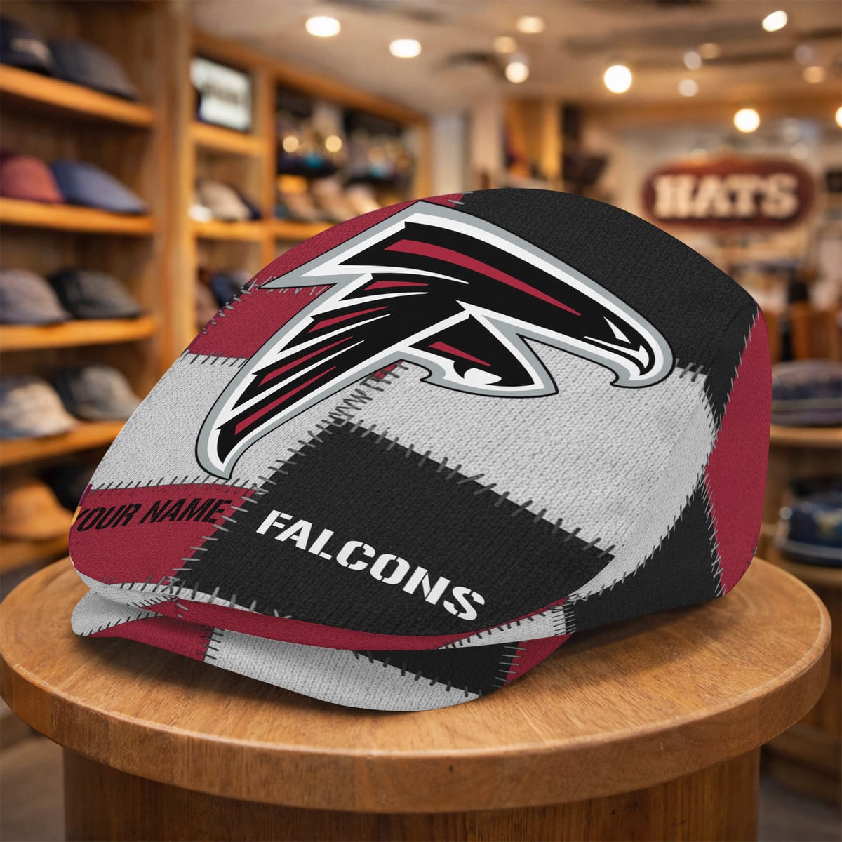 NFL x ATL Custom Name Jeff Cap HLP HLPHUONG
