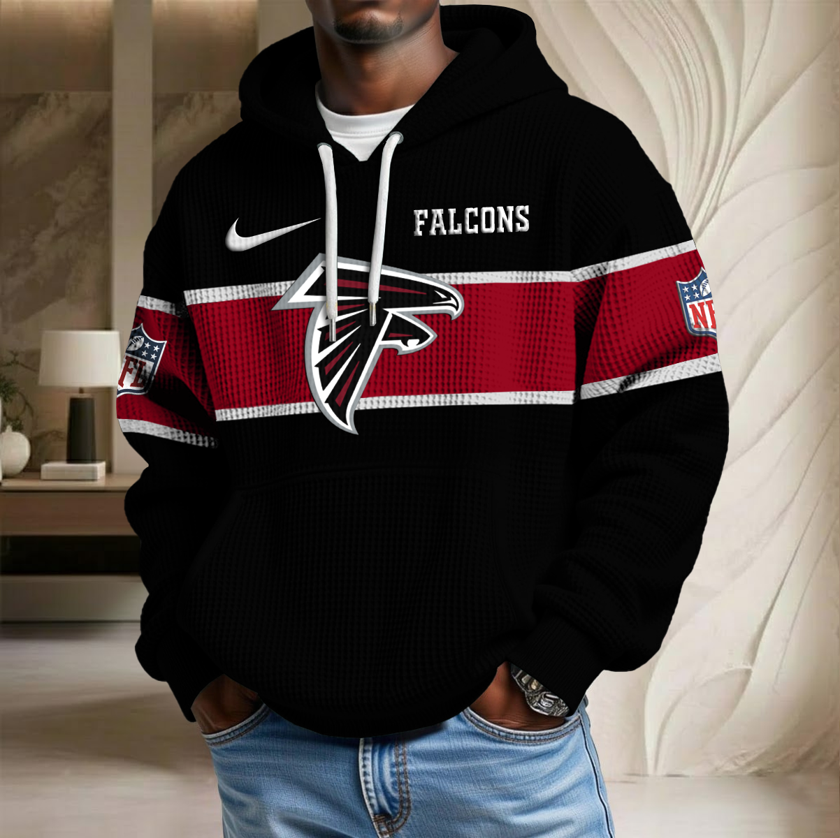 NFL x ATL Team Waffle Hoodie HLP HLPHUONG