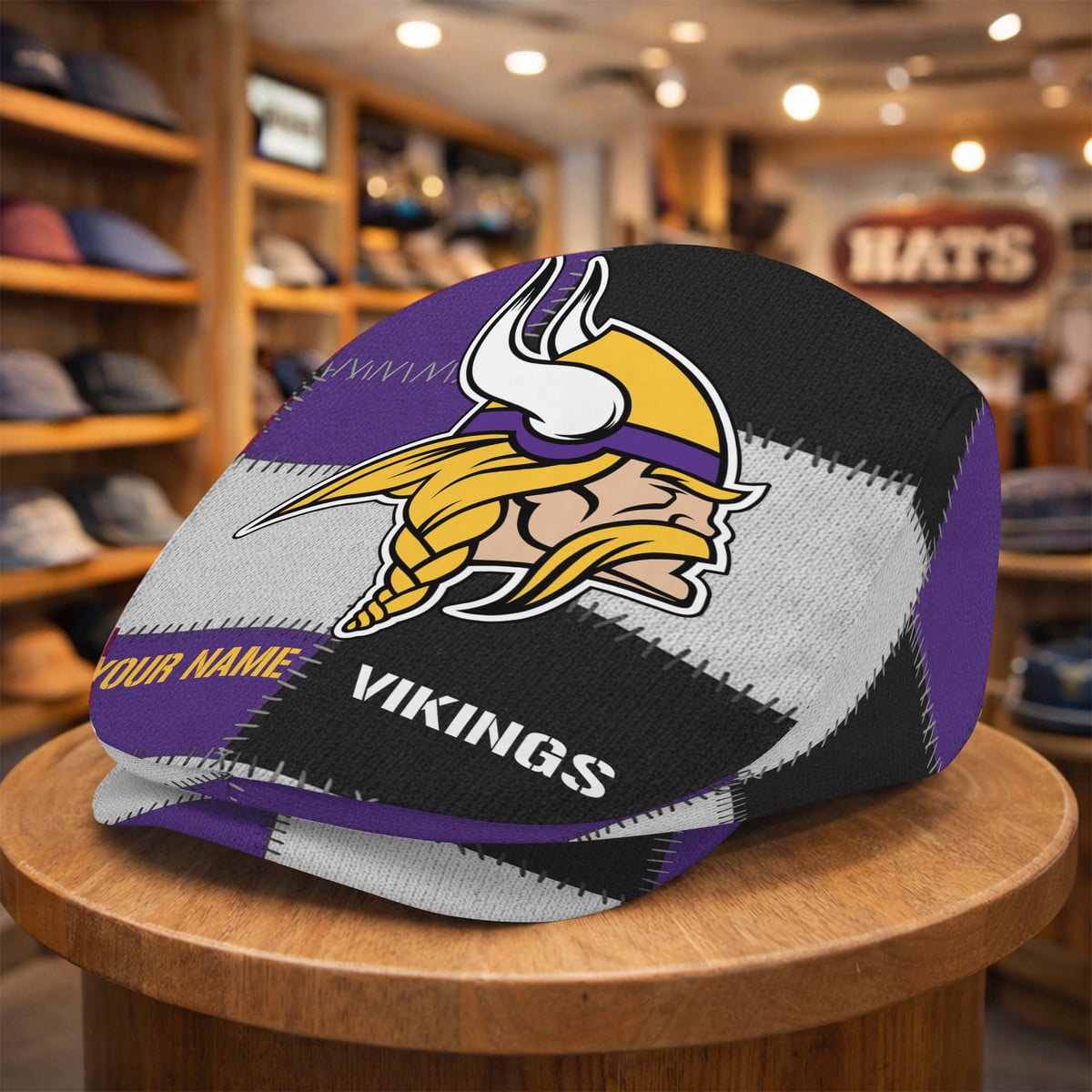 NFL x MIN Custom Name Jeff Cap HLP HLPHUONG