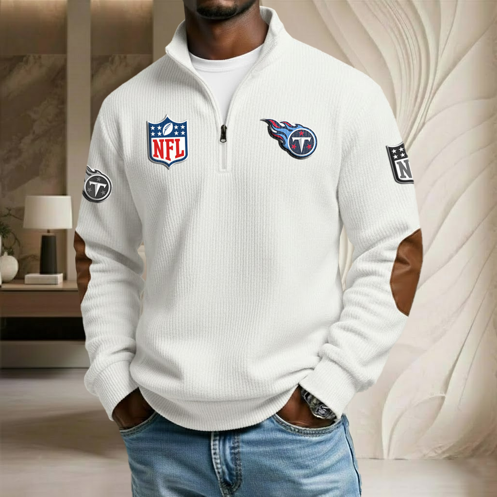 NFL x TEN Stand Collar Half-zip Sweatshirt HLP HLPHUONG