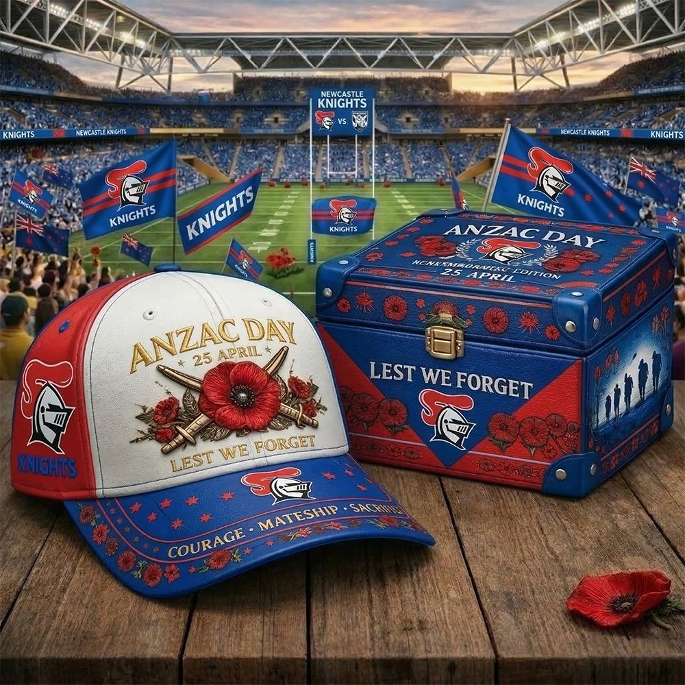 NKK_NRL ANZAC Day Heritage Edition - Limited Lest We Forget Team Cap Set NAK TTT