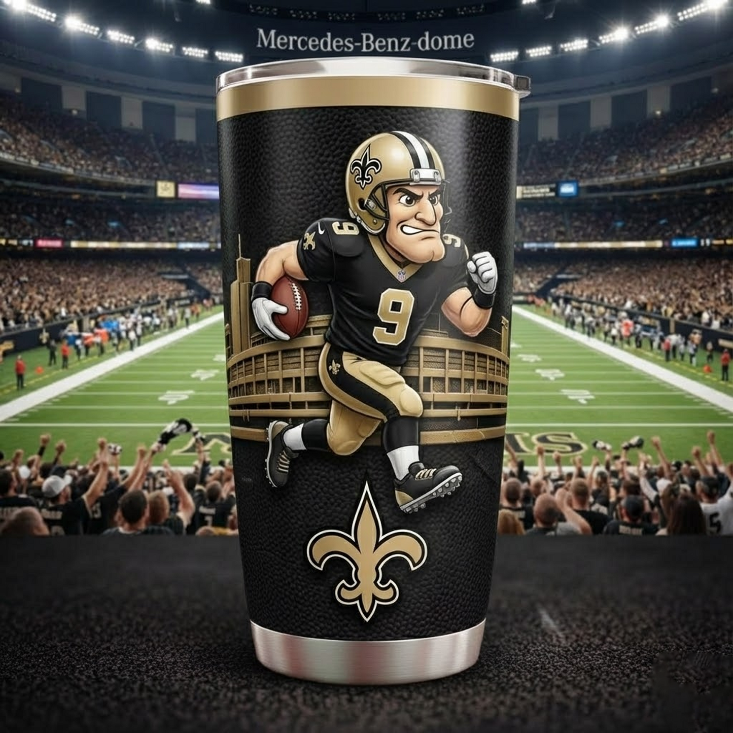 NO X NFL mascot-shaped thermal mug NAK NHT