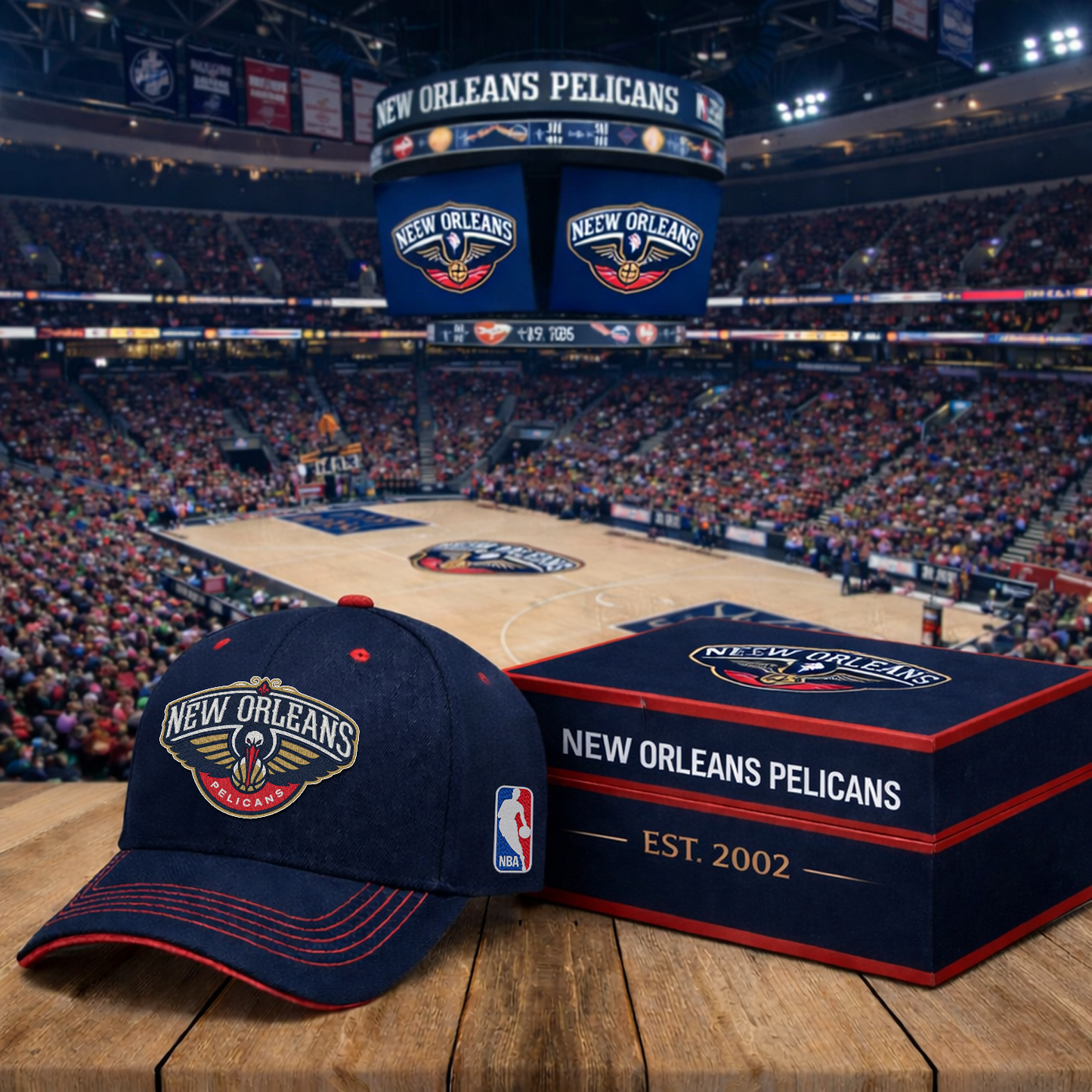 NOP x NBA Classic Fan Snapback Hat NAK NHT