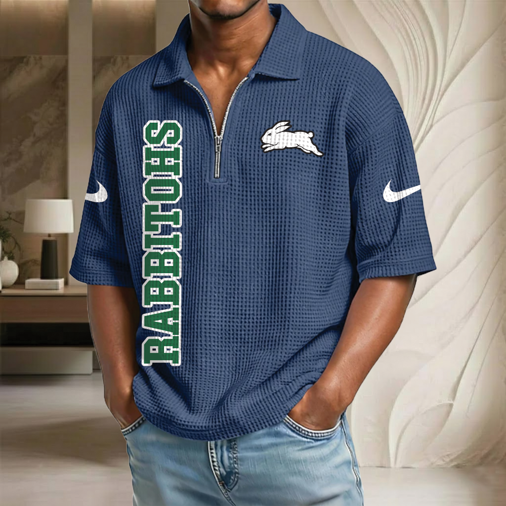 NRL x SSR Waffle Half-Zip Polo Shirt HLP HLPHUONG