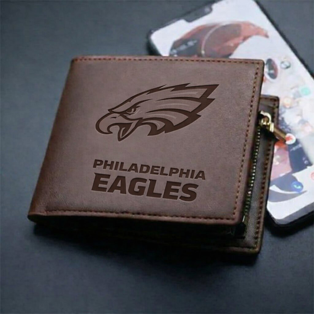 PE x NFL Premium Embossed Football Team Wallet NAK TTT