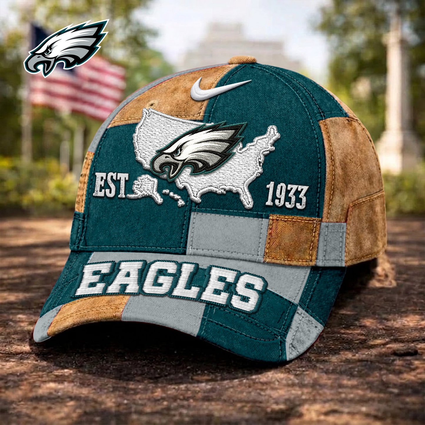 PHI x Premium NFL Heritage Game Day Classic Cap NAK LBN