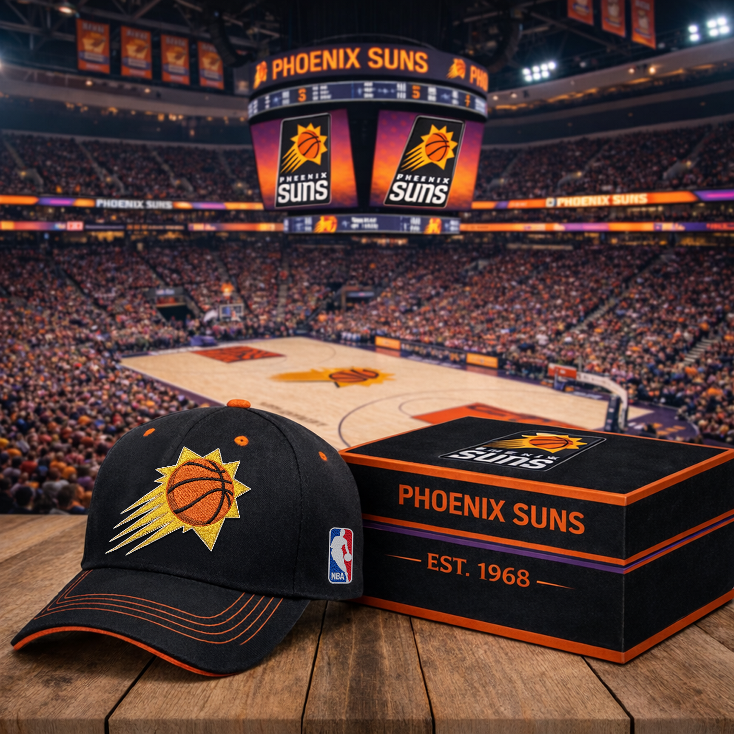 PHX x NBA Classic Fan Snapback Hat NAK NHT