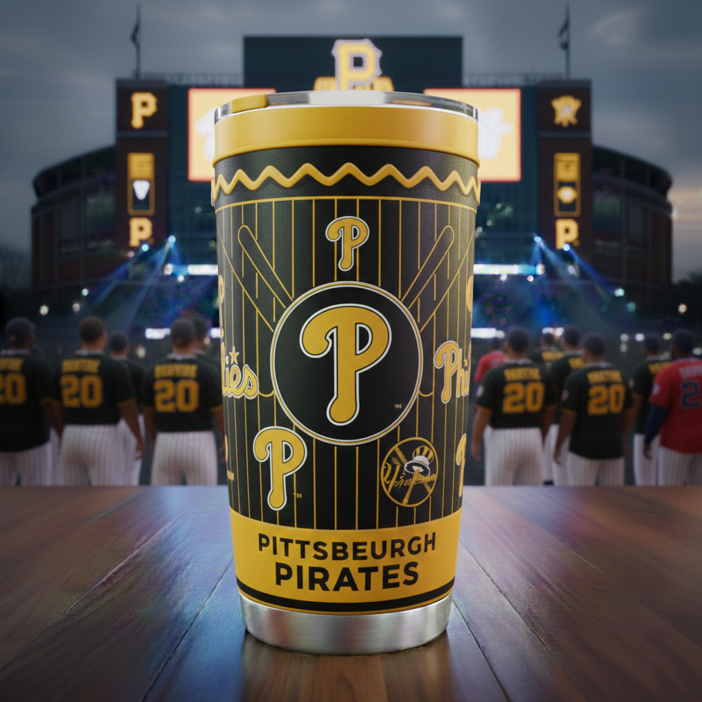 PIT x MLB Sporty looking cup with a distinct athletic feel NAK CTKT