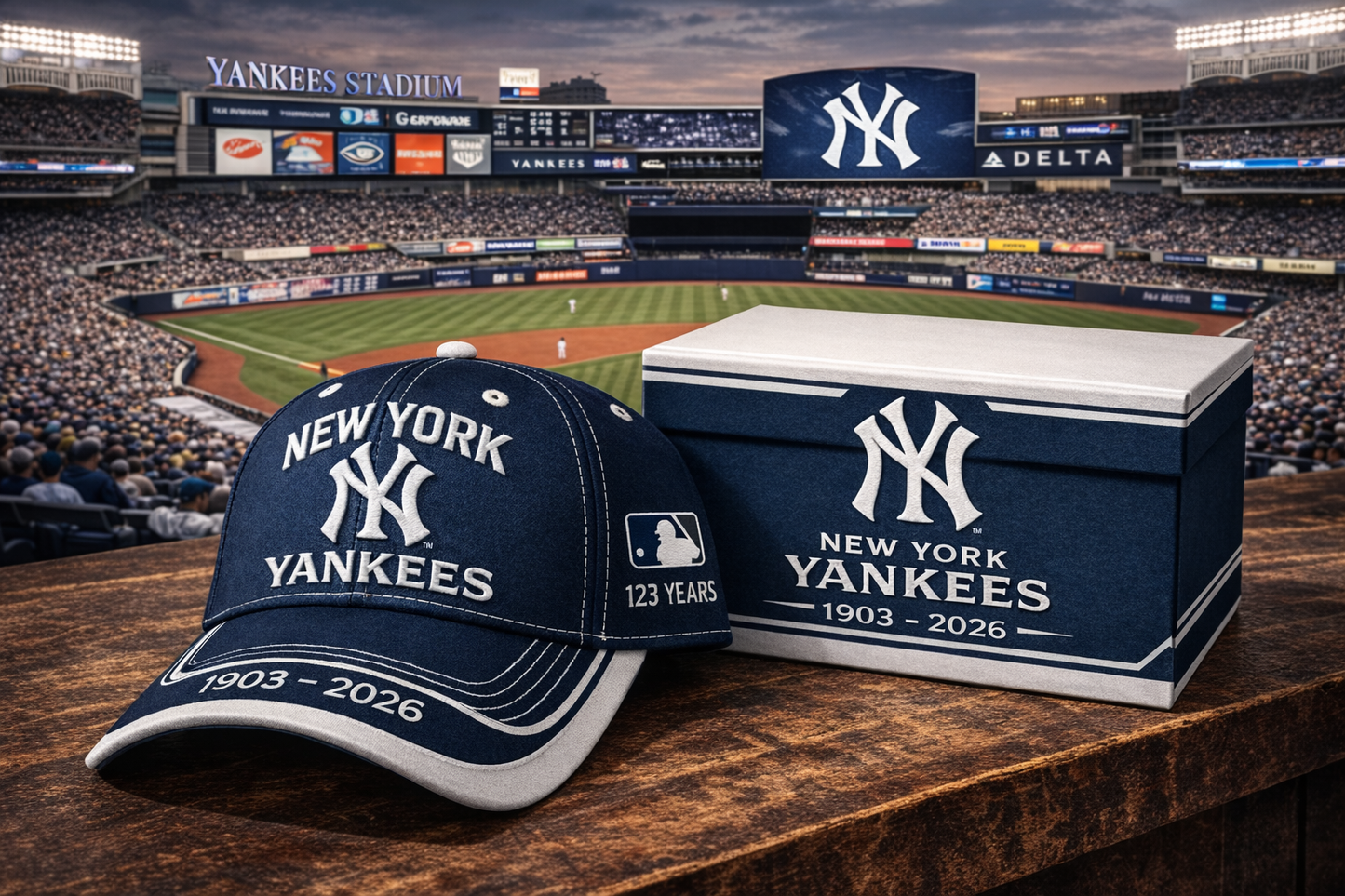 Premium MLB NYY Anniversary Hat V5 NMD CTKT