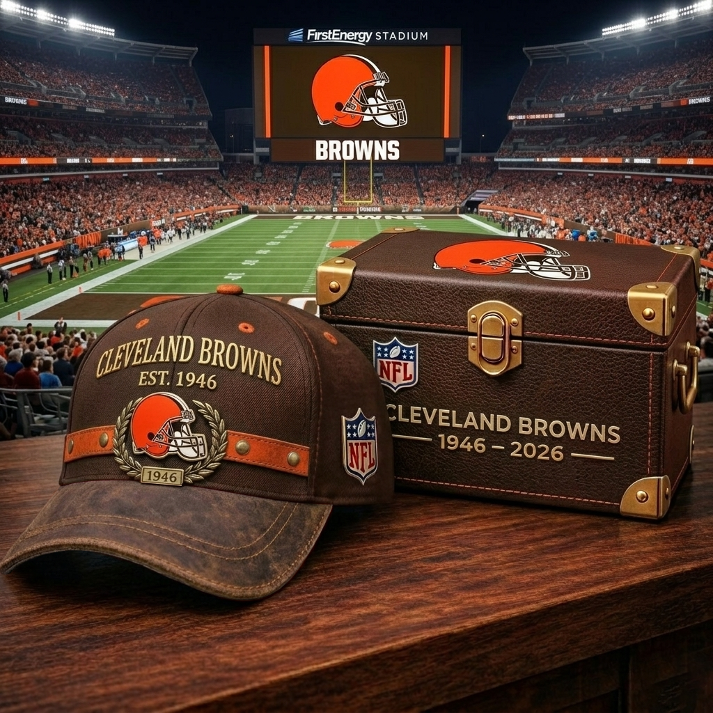 Premium NFL CLE Legacy Heritage Cap V16 NMD CTKT