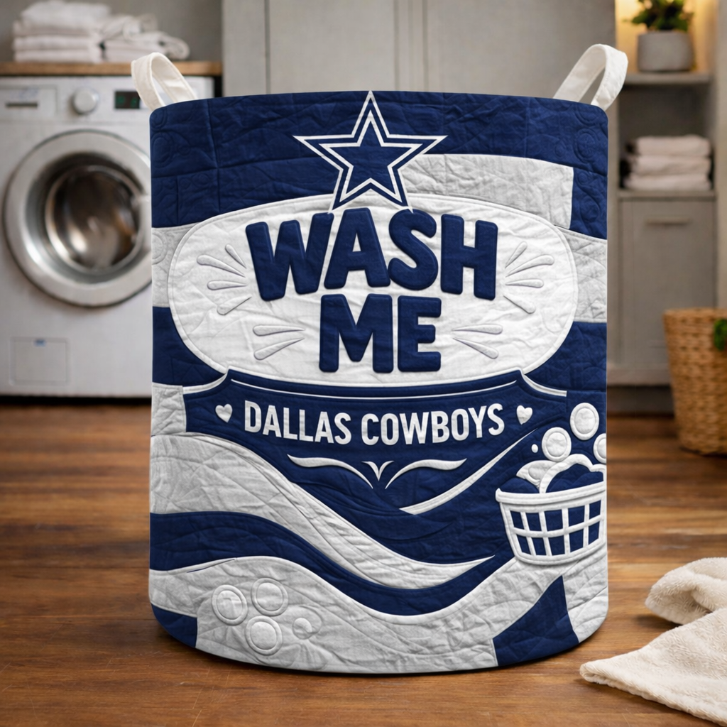 Premium NFL DC Quilted Laundry Basket V1 NMD CTKT