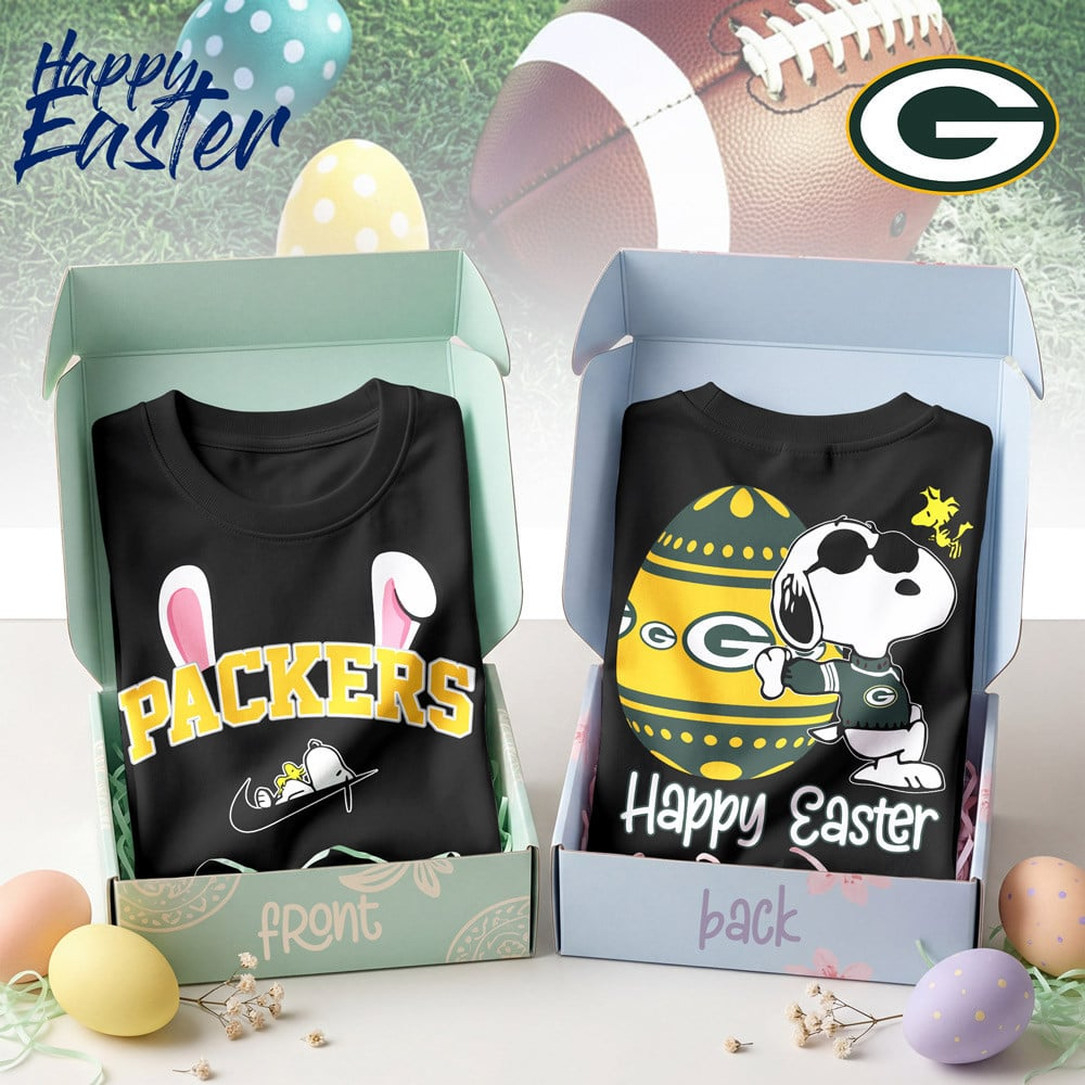 Premium NFL GB Happy Snoopy Easter T-shirt V1 NMD TTV