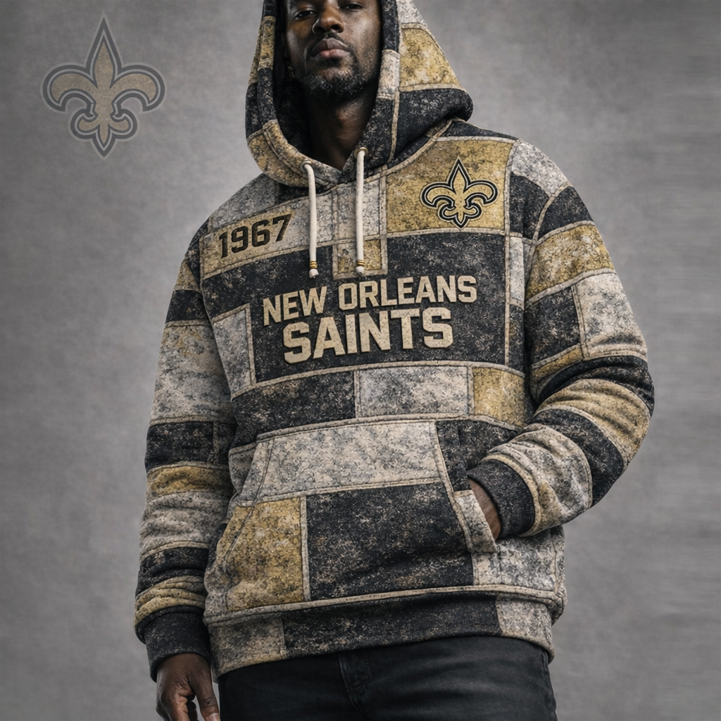 Premium NFL NOS Vintage Patchwork Hoodie V2 NMD CTKT