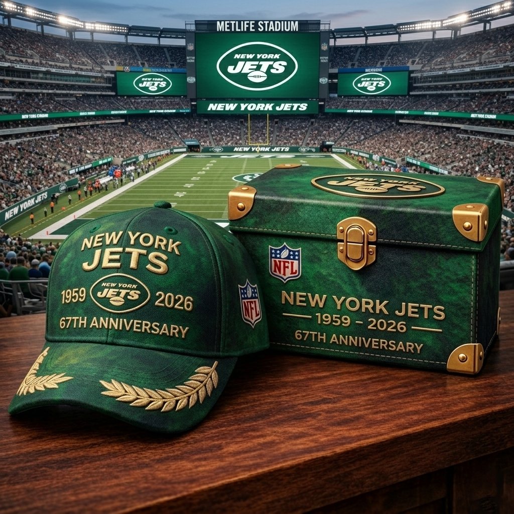 Premium NFL NYJ Anniversary Heritage Cap V15 NMD CTKT