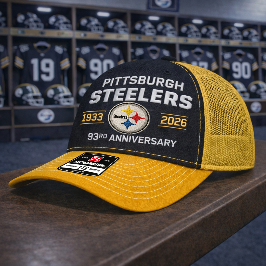Premium NFL PIT Anniversary Trucker Hats V2 NMD 260226 TTV