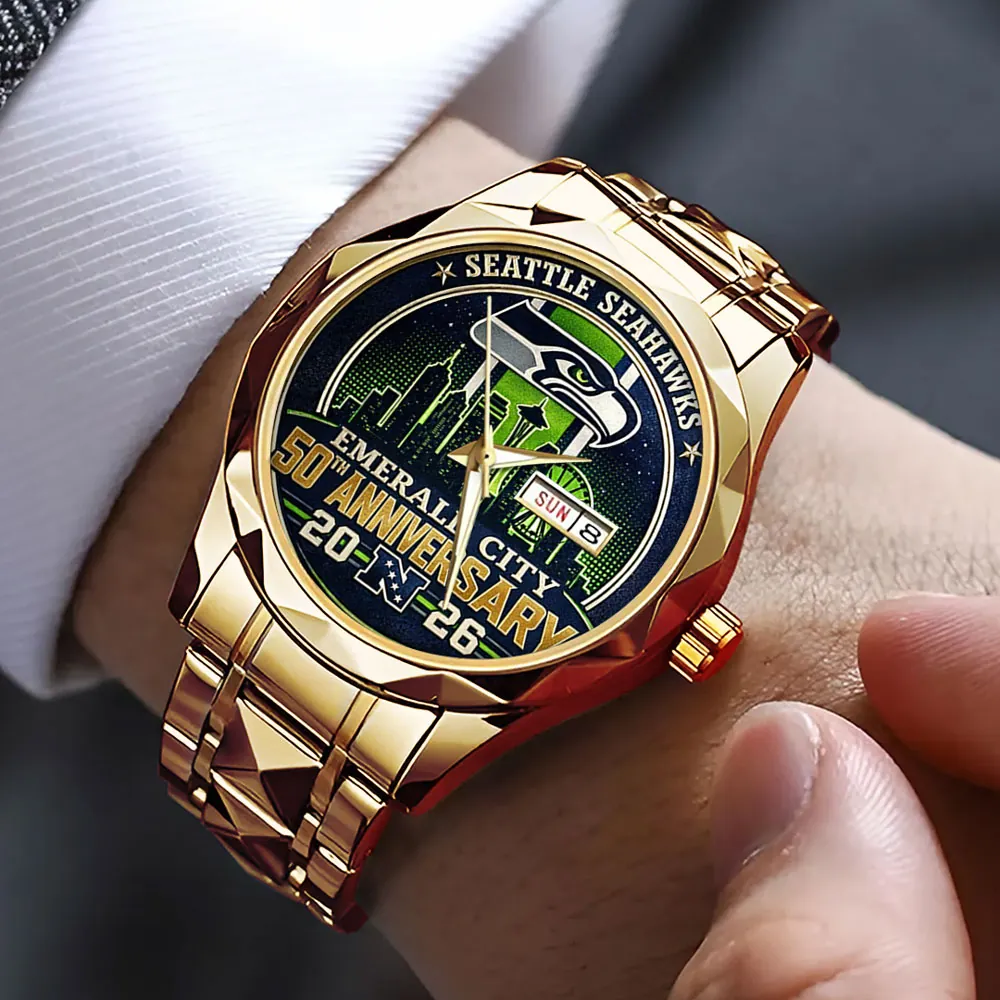 Premium NFL SEA 2025 NFC West Champions Watch V2 NMD 070125 TTV