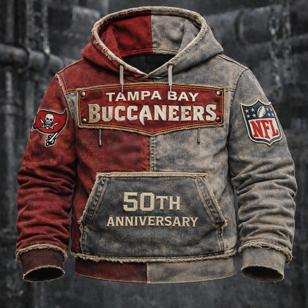 Premium NFL TB Anniversary Vintage Hoodie V1 NMD TTV