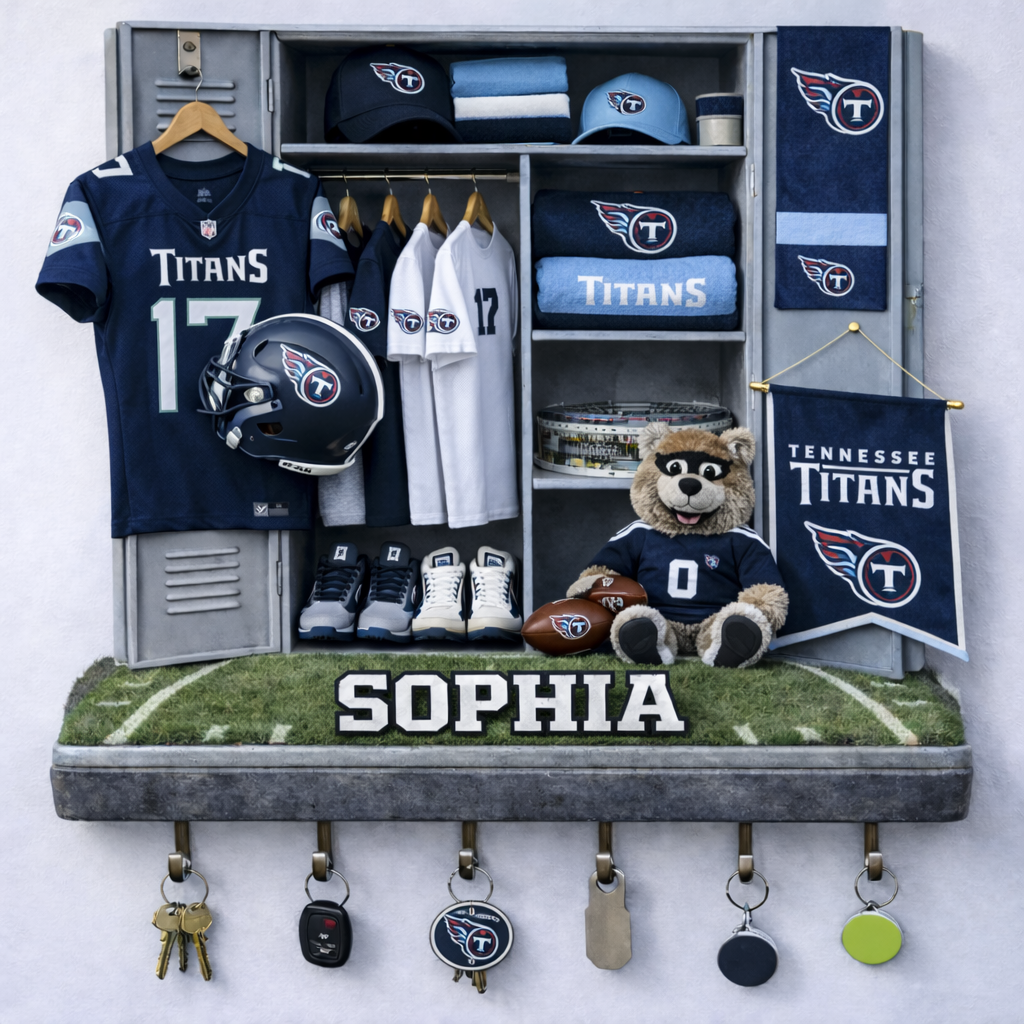 Premium NFL TEN Locker Key Holder V2 NMD TTV