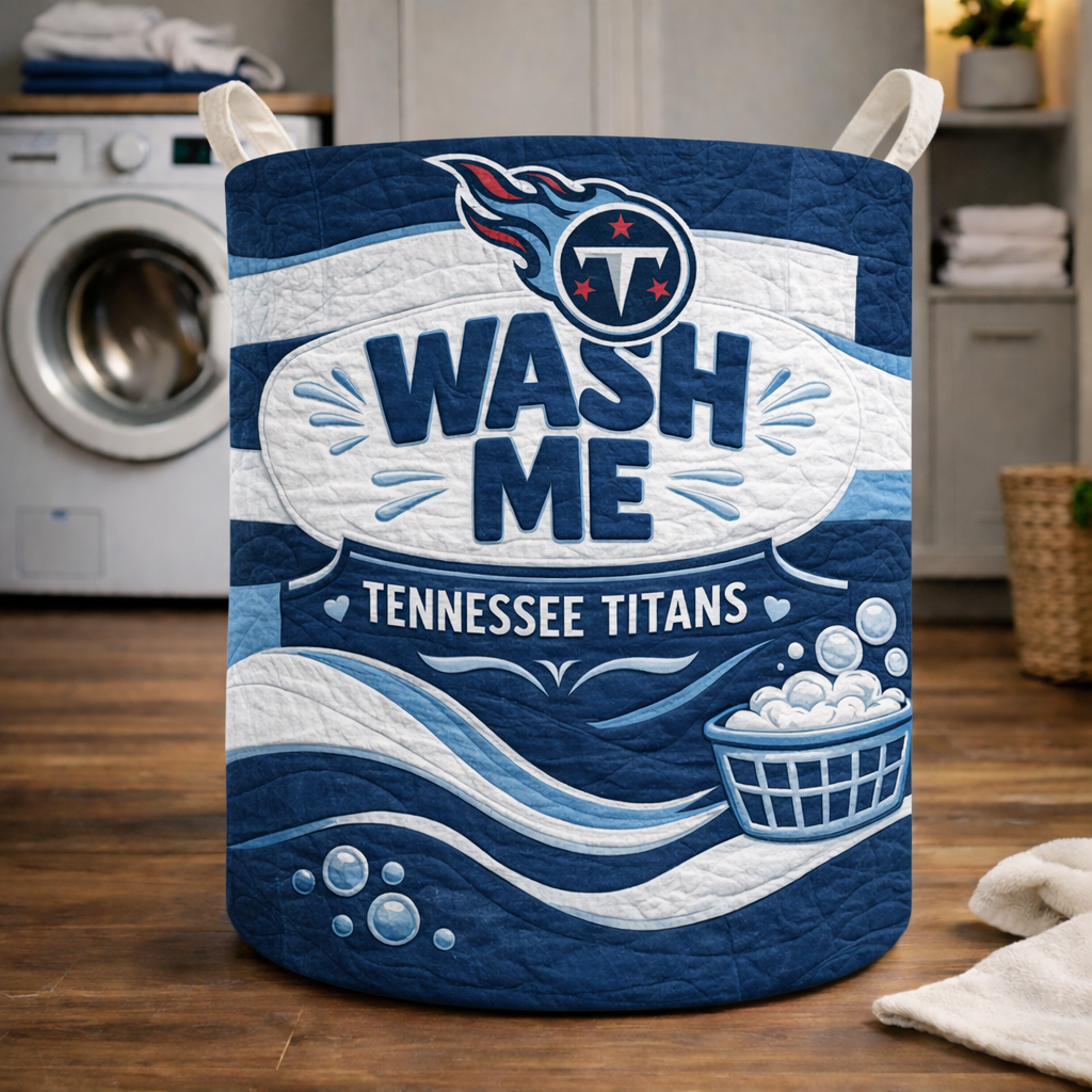Premium NFL TT Quilted Laundry Basket V1 NMD CTKT