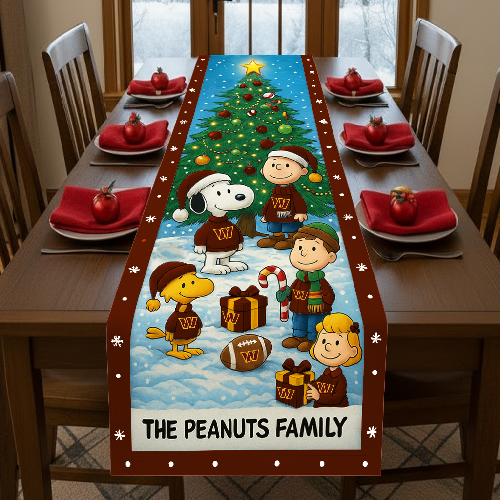 Premium NFL WAS x SNP Family Table Runner V1 NMD TTV