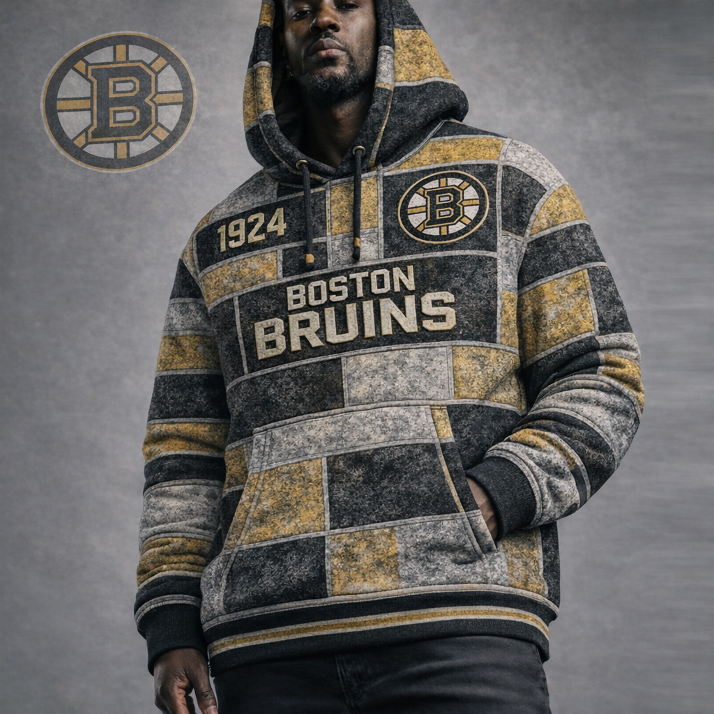 Premium NHL BB Vintage Patchwork Hoodie V2 NMD CTKT