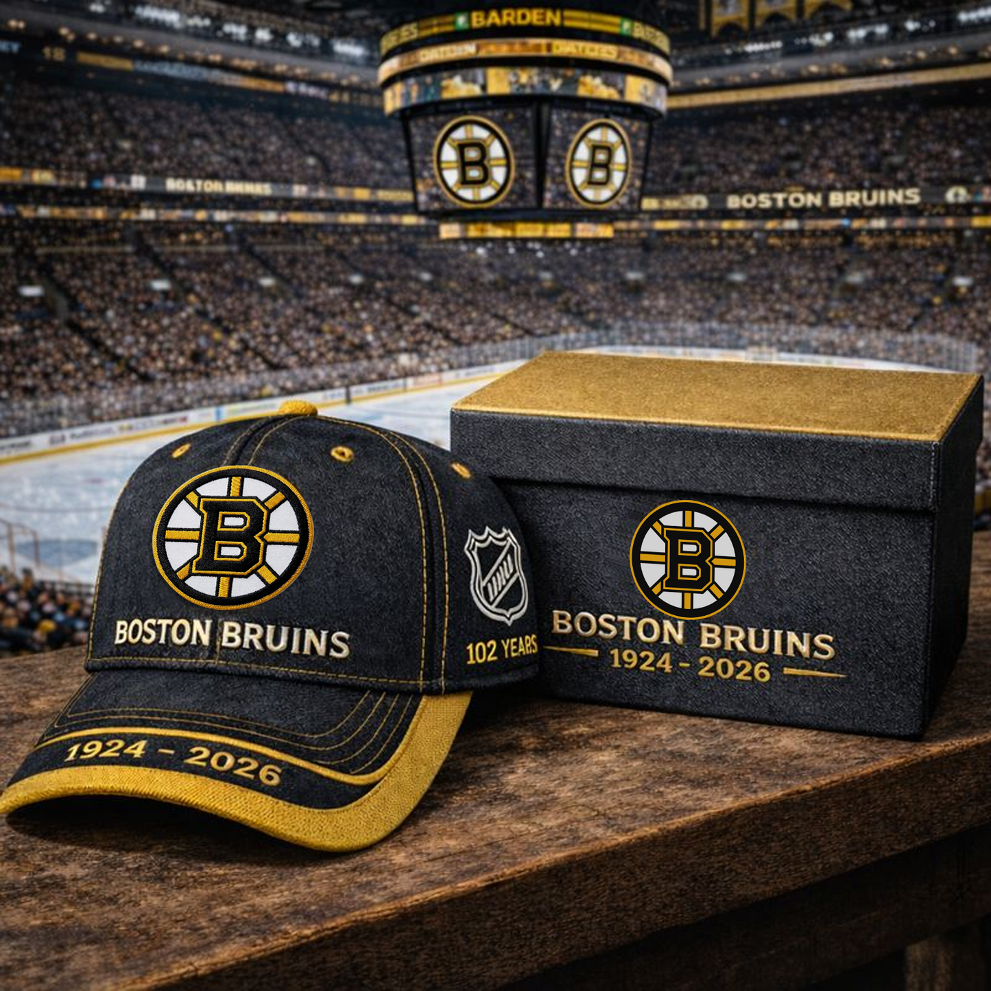 Premium NHL BOS Anniversary Hat V5 NMD NHT