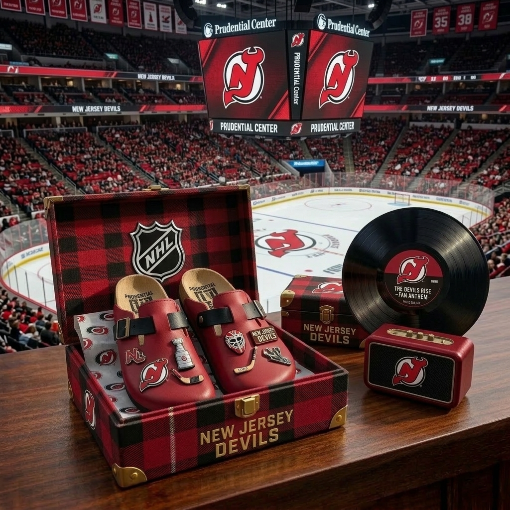 Premium NHL NJD Heritage Boston Clogs V1 NMD CTKT