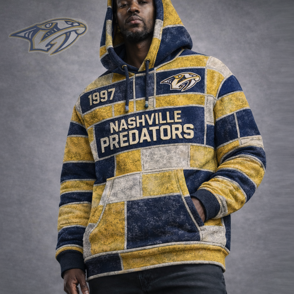 Premium NHL NP Vintage Patchwork Hoodie V2 NMD CTKT