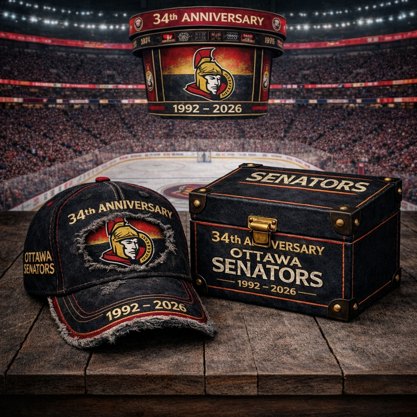 Premium NHL OS Anniversary Vintage Hat V4 NMD NHT