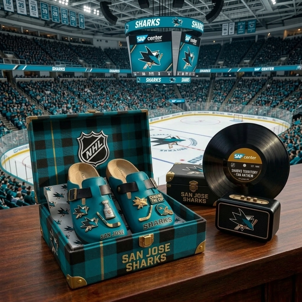 Premium NHL SJS Heritage Boston Clogs V1 NMD CTKT