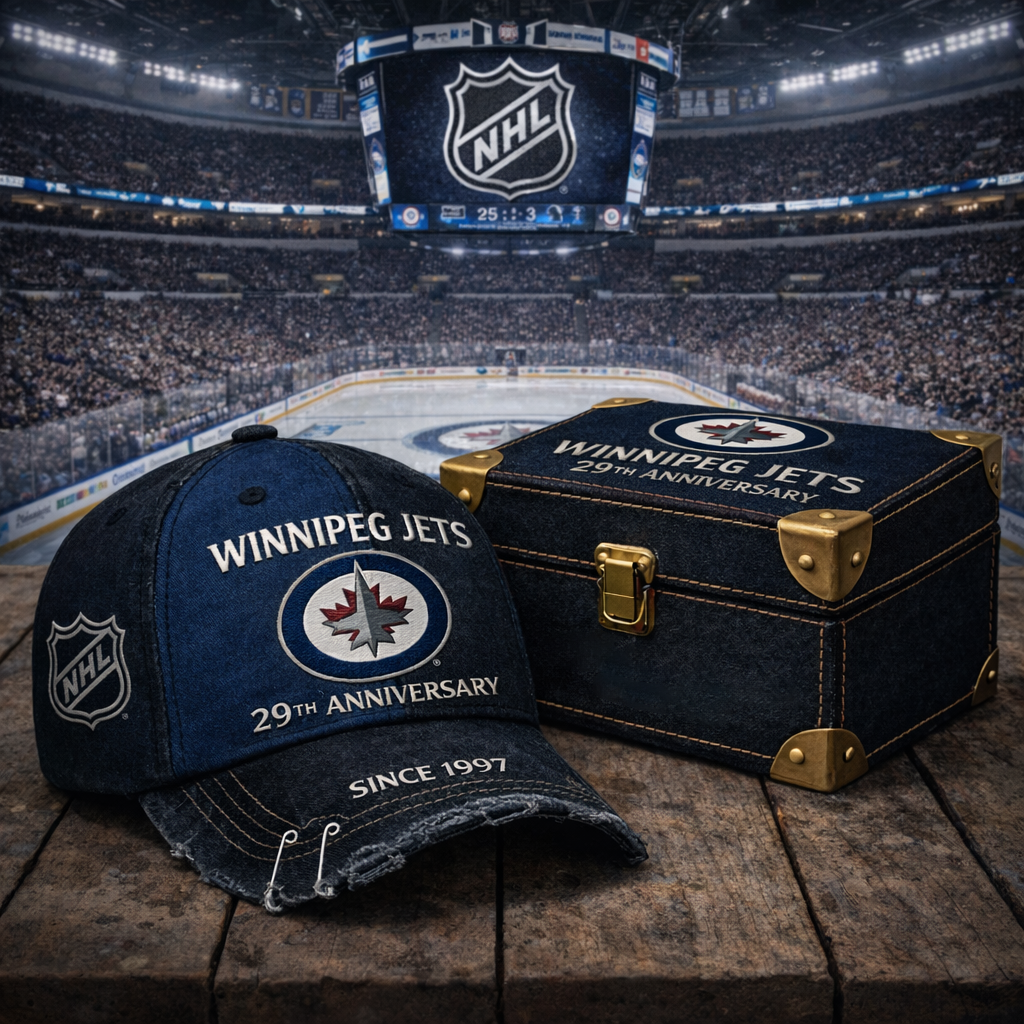 Premium NHL WJ Anniversary Vintage Crackle Hat V7 NMD CTKT