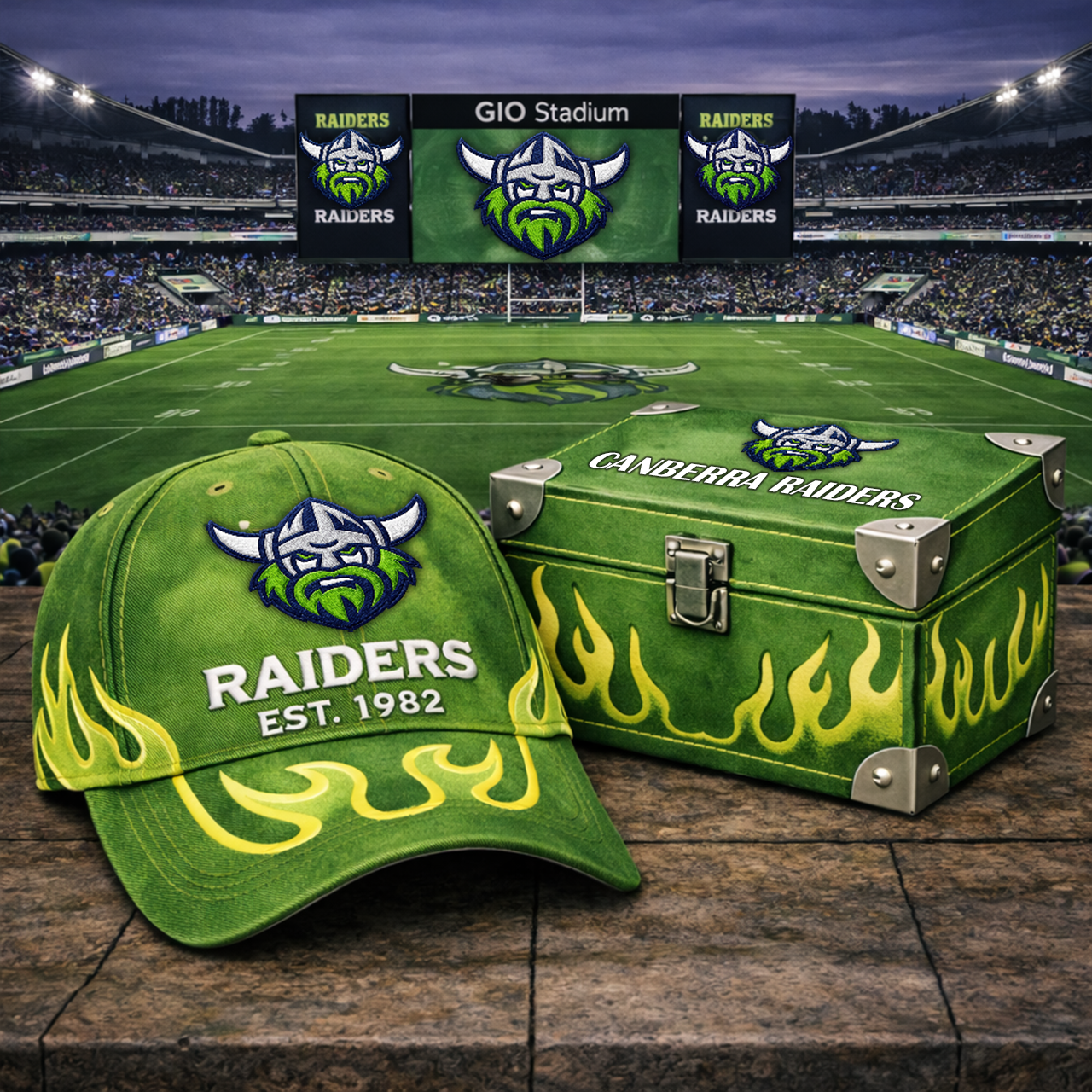 Premium NRL CR Flame Heritage Vintage Cap V13 NMD TTV