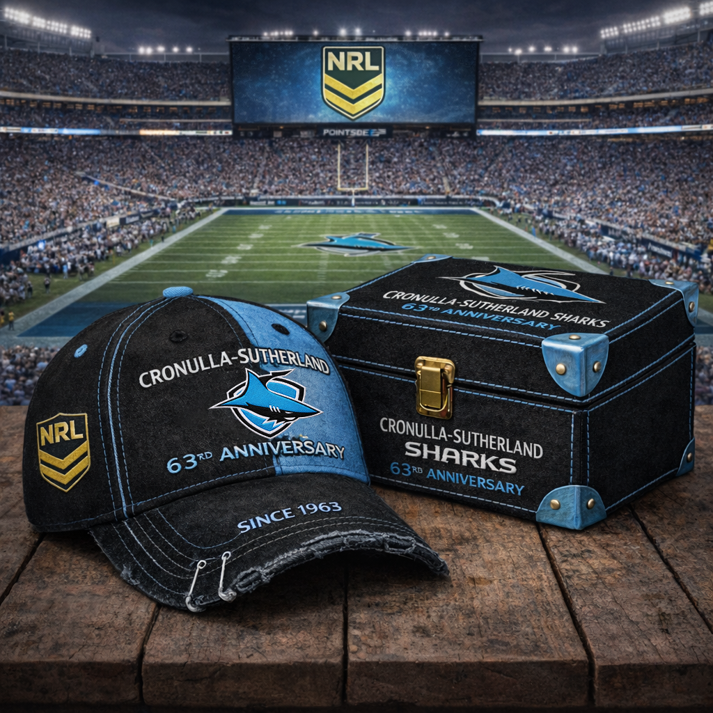 Premium NRL CS Anniversary Vintage Crackle Hat V7 NMD CTKT