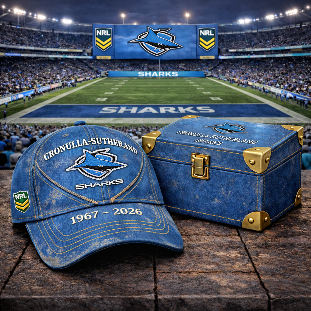 Premium NRL CSS Vintage Zipper Heritage Anniversary Cap V10 NMD TTV