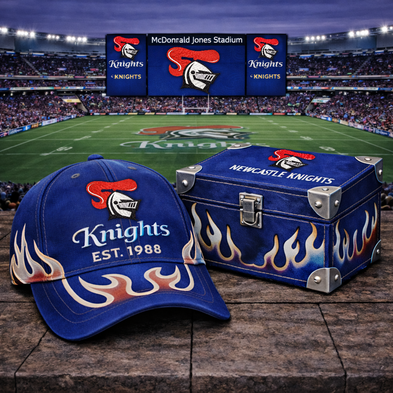 Premium NRL KN Flame Heritage Vintage Cap V13 NMD TTV