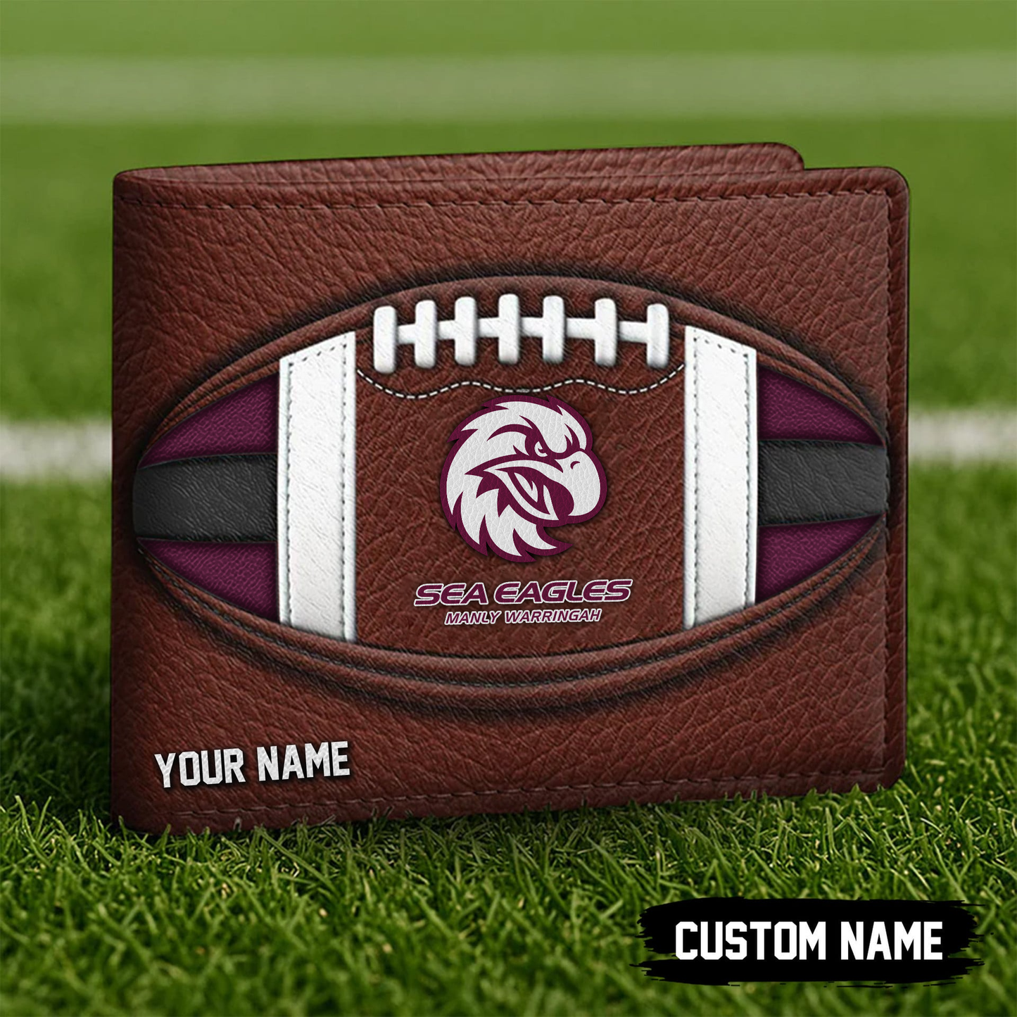 SEMW x NRL Premium Leather Wallet DDT NTL