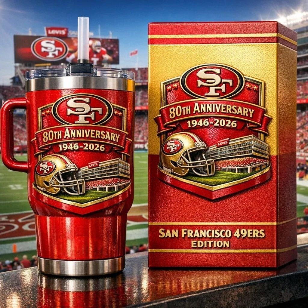 SF x NFL Legend Gridiron Milestone Tumbler NAK NHM