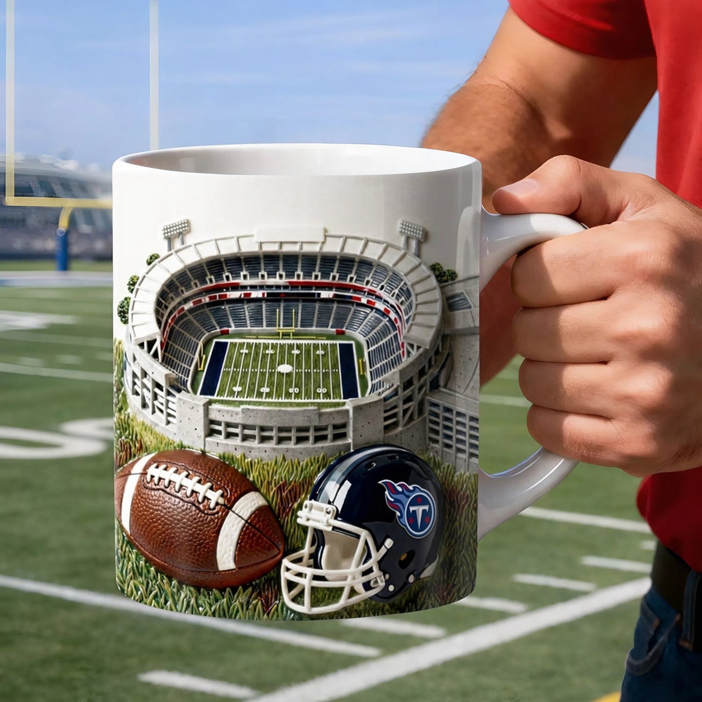 TEN x NFL Legend Stadium Game Day Mug NAK NHM