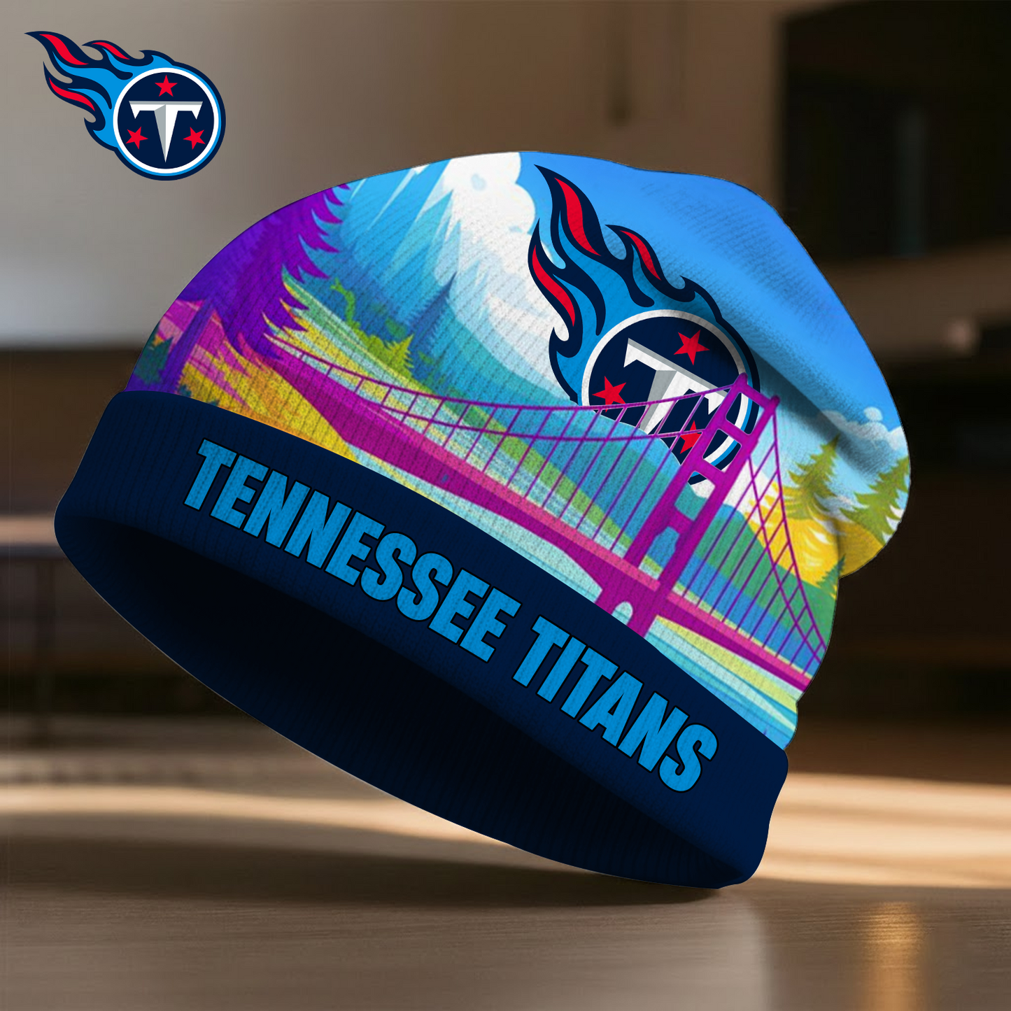 TEN X NFL Premium Super Bowl LX Beanie Hat HY NAK NHT