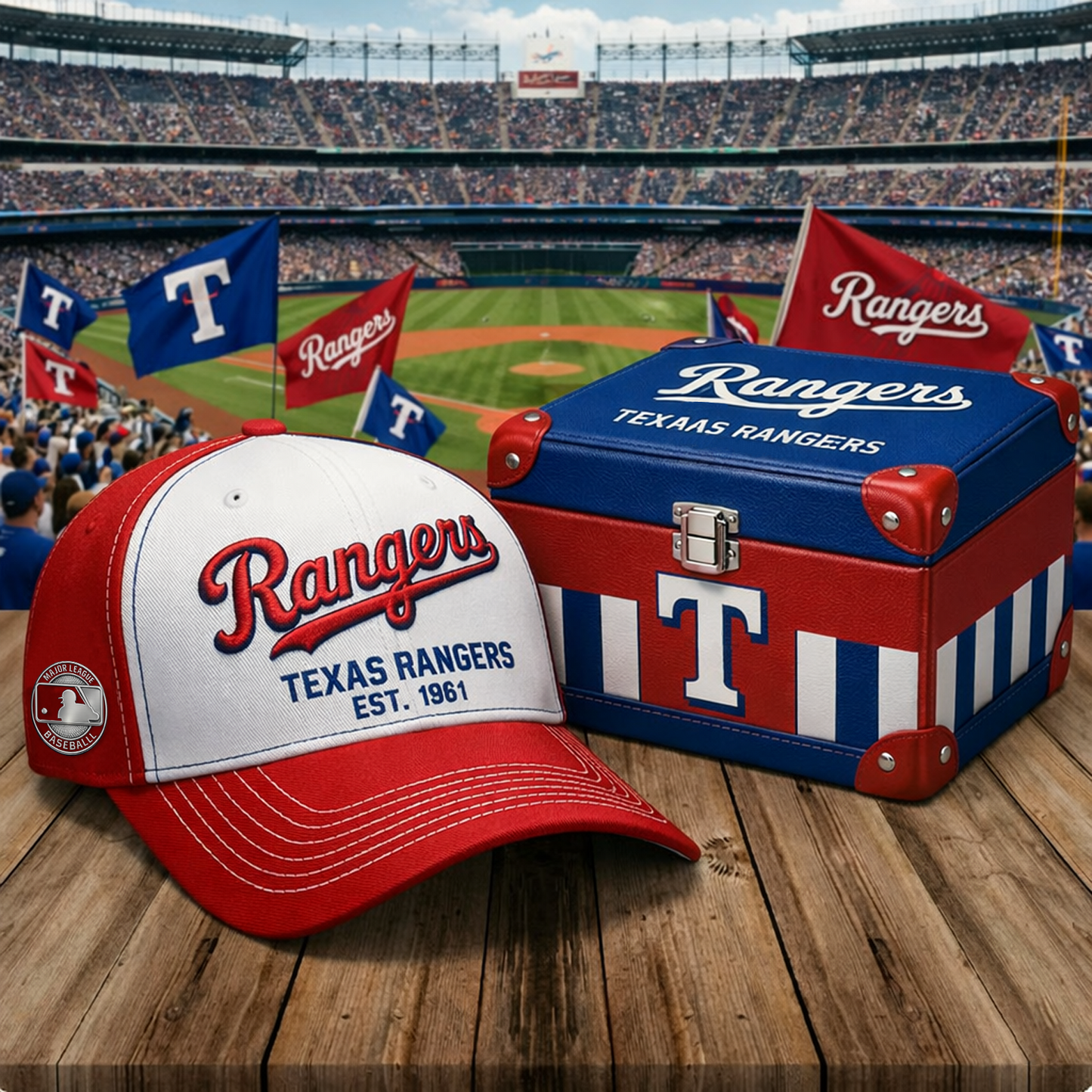 TEX X MLB Premium Baseball Fan Cap NAK NHT