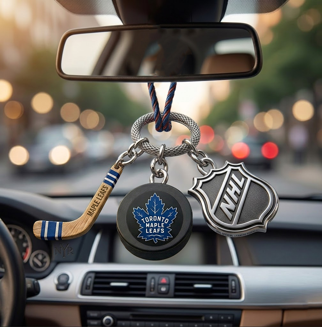 TML x NHL Custom Hockey Puck Car Charm NAK TTT