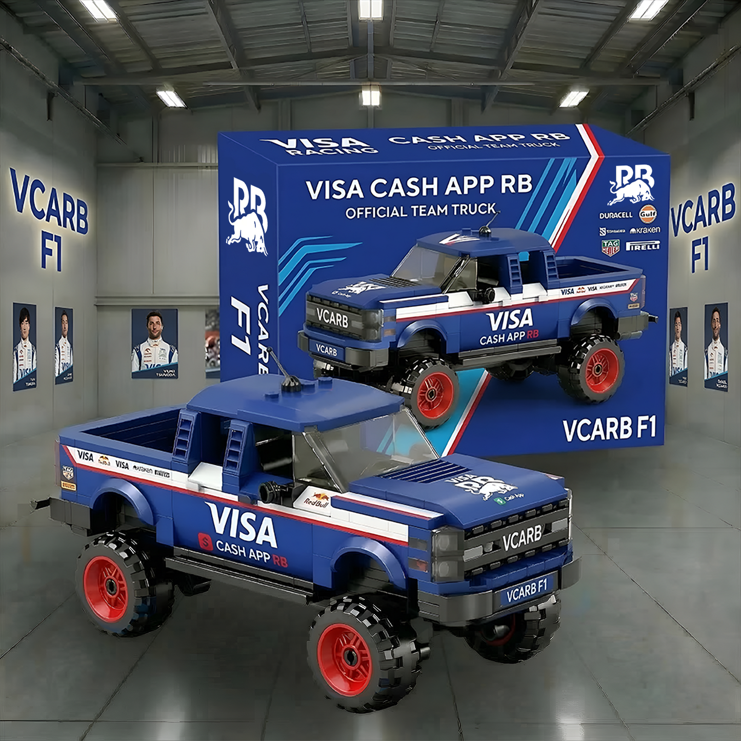 VCA__Official LEGO Formula One Team Monster Trucks NAK TTT