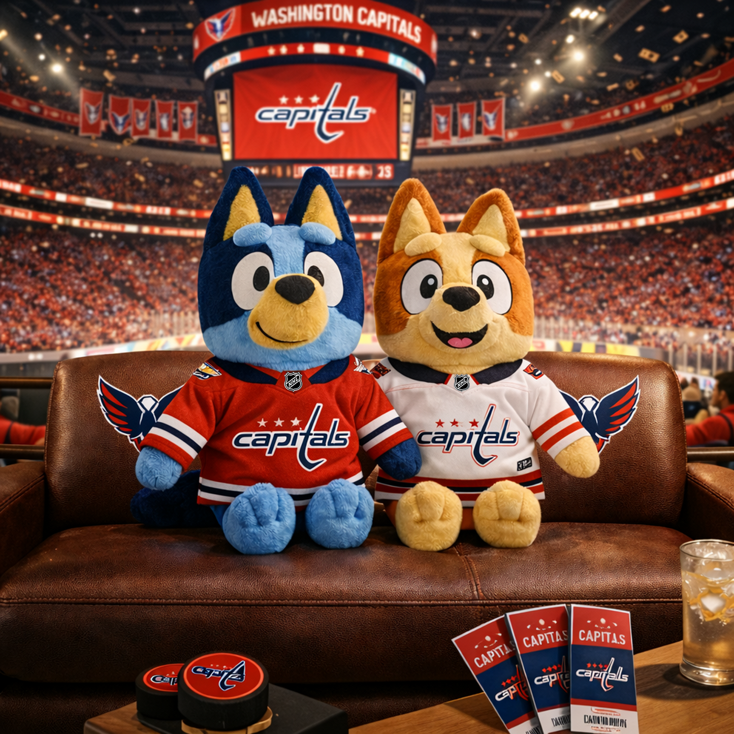 WSH x NHL Hockey Fan Plush Toy NAK NHT