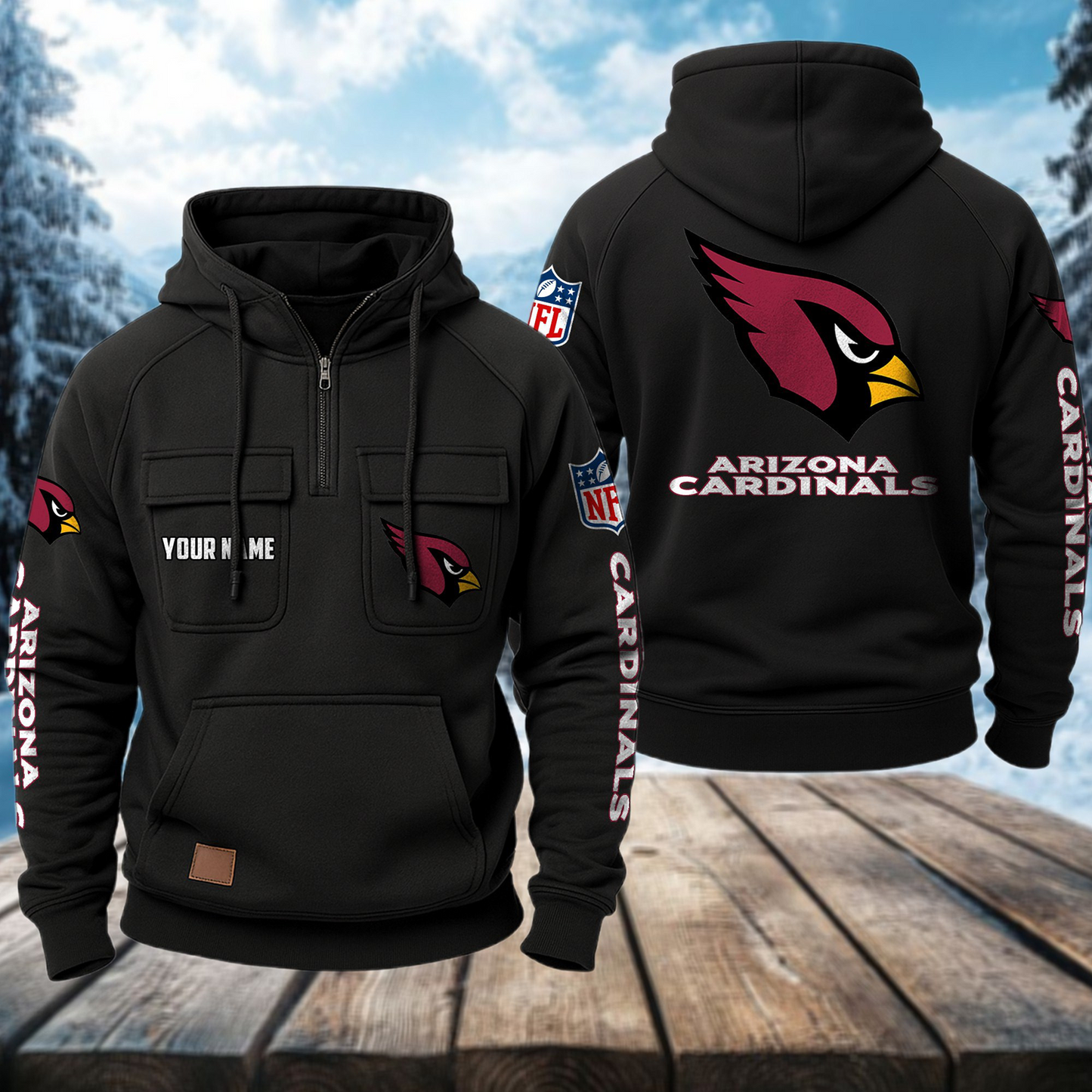 ARI x NFL Premium Hoodie DATND TANTD