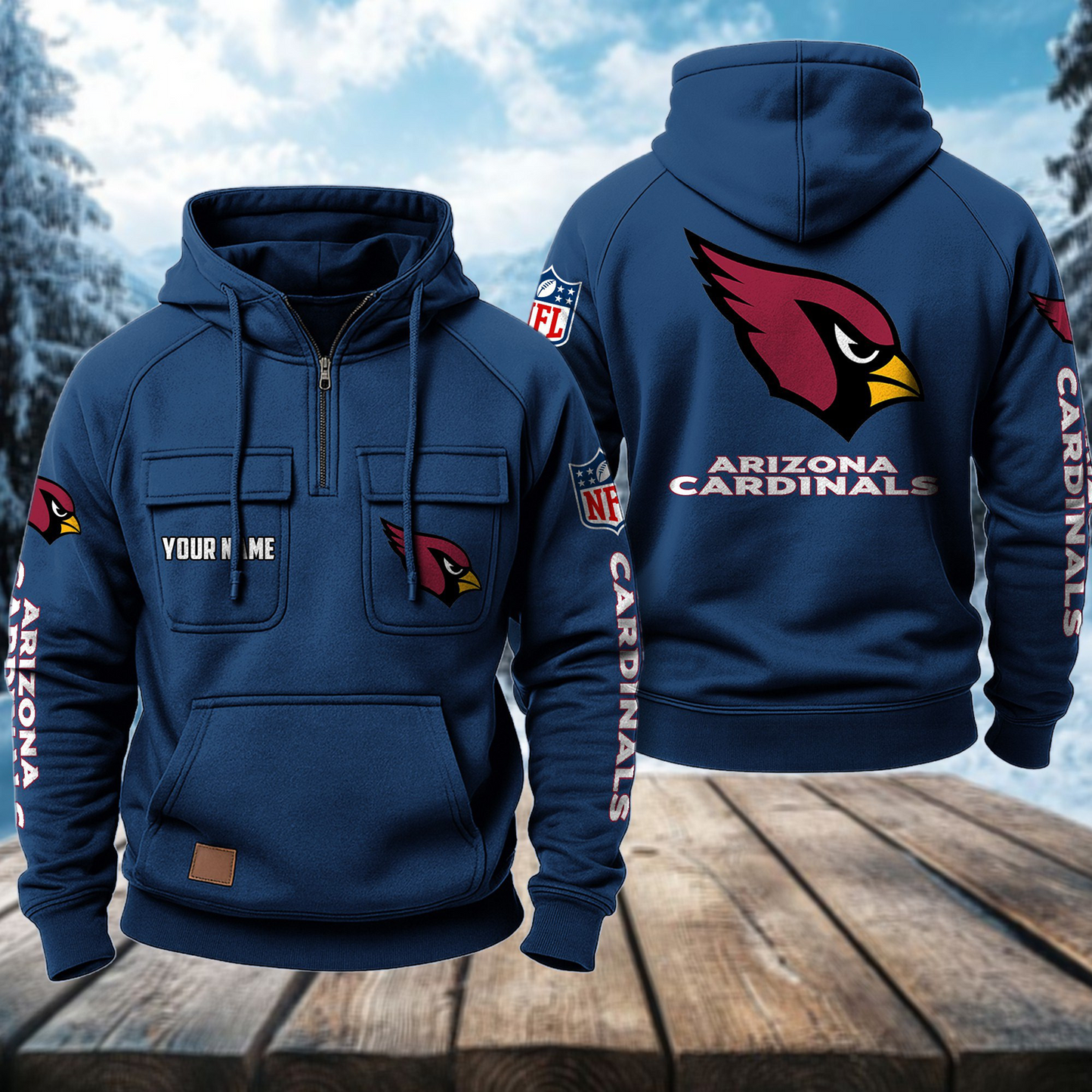 ARI x NFL Premium Hoodie DATND TANTD