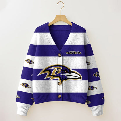 BAL x NFL Cardigan Sweatshirt With Button  DatND DVT