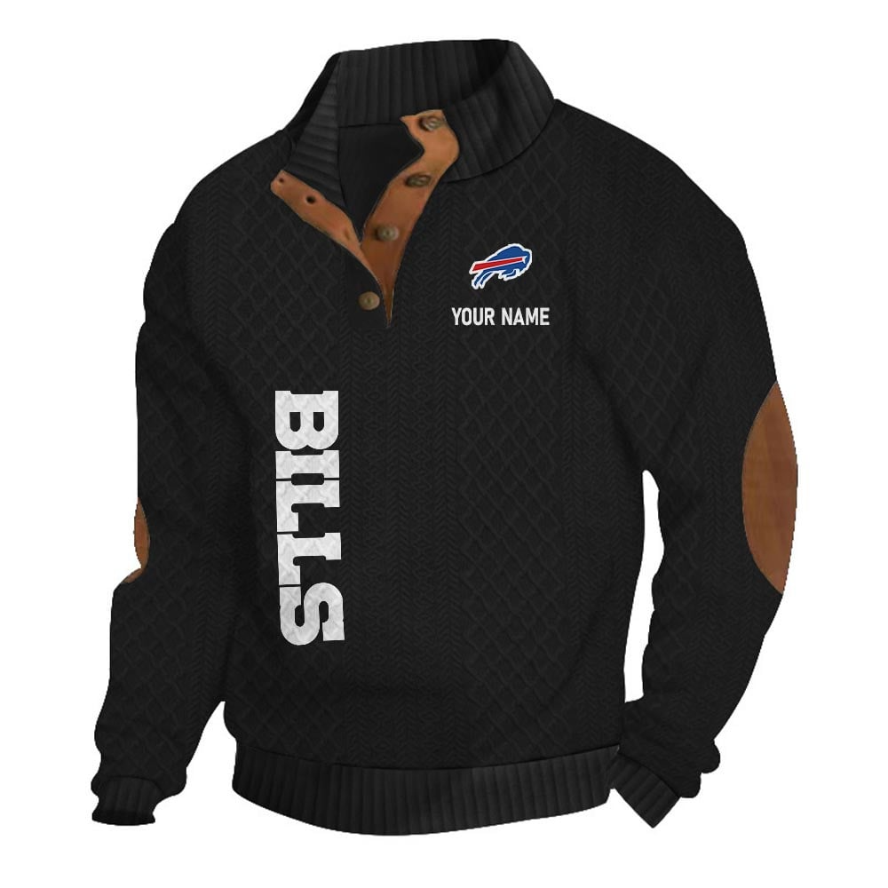BB NFL Basic Knitted Stand Collar Sweatshirt DDT CTND