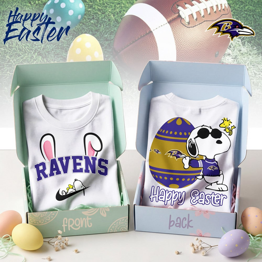 BR Premium NFL Happy Snoopy Easter T-shirt DDT NTL
