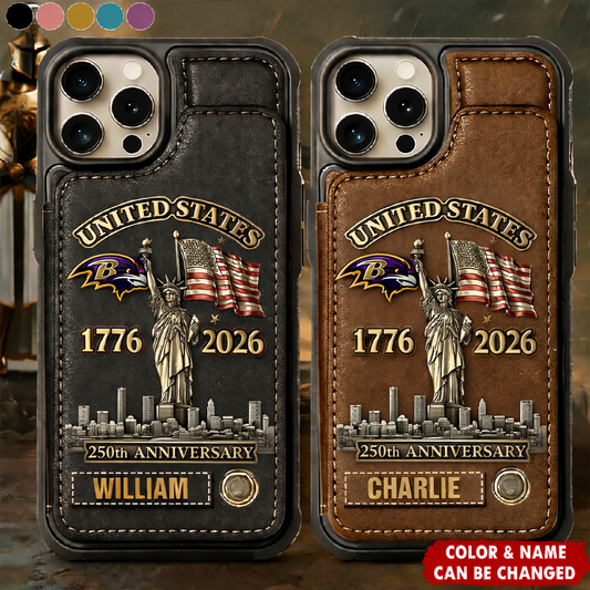 BR x NFL Celebration United States Of America 250 Years Phone Case DDT NTL